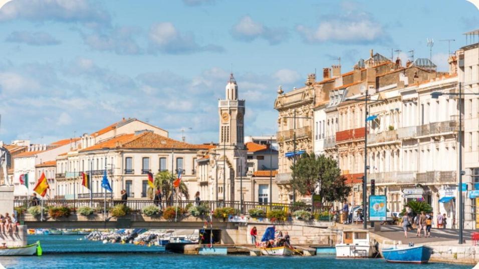 Jolie Studio Proche Du Centre Ville Sète Zewnętrze zdjęcie